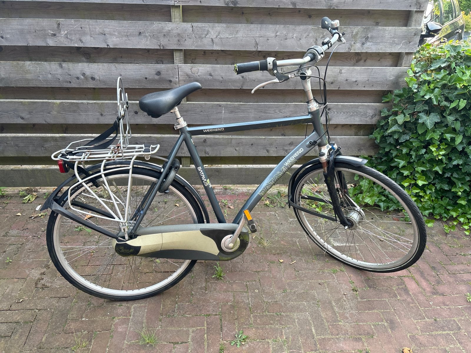 Batavus Weekend fiets met aluminium velgen, Ophalen, Batavus, Trommelrem, 53 tot 56 cm