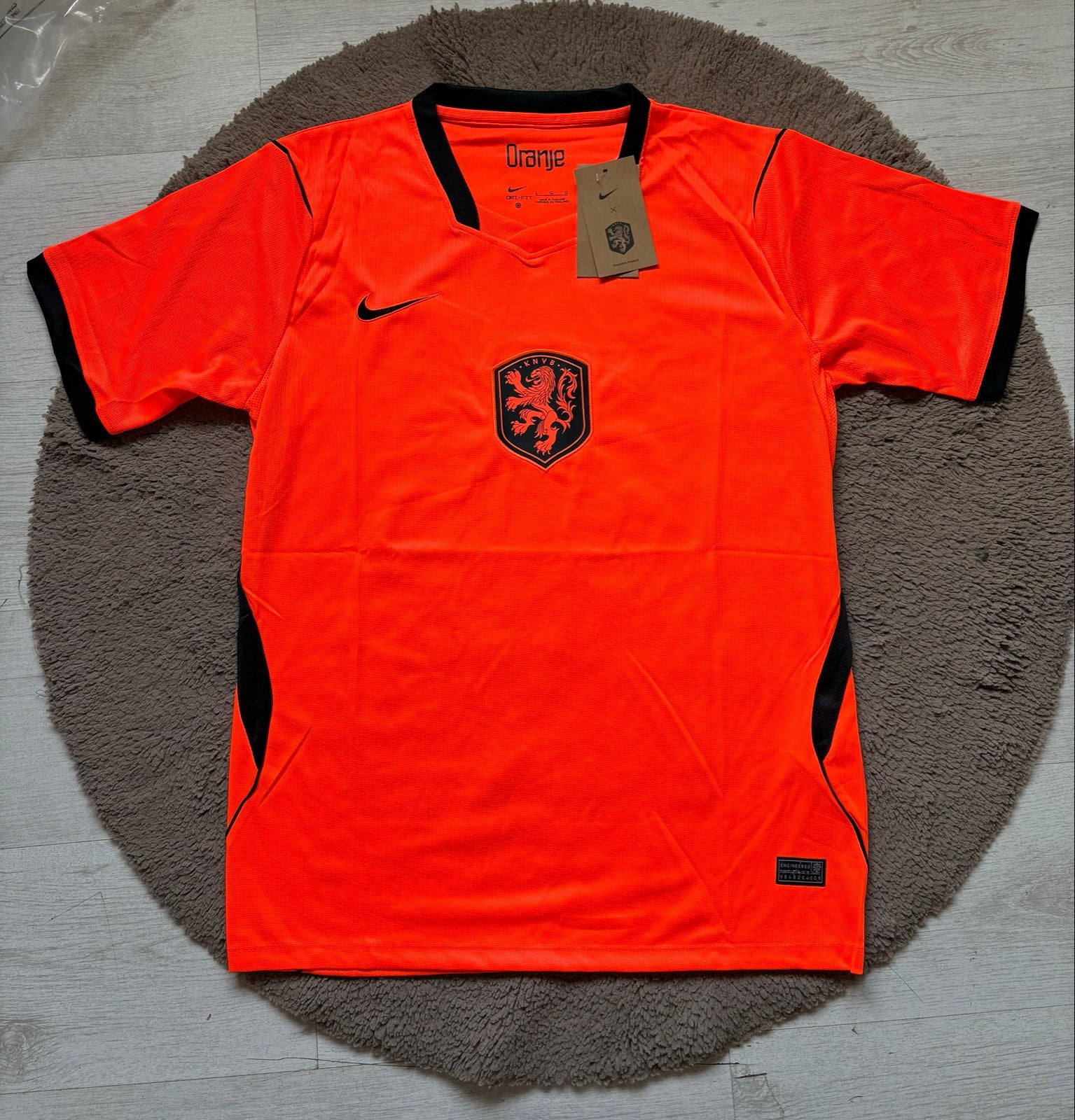 Nederlands Elftal Shirt Oranje - Nieuw (AANBIEDING), Sport en Fitness, Voetbal, Maat L, Ophalen of Verzenden, Nieuw, Shirt