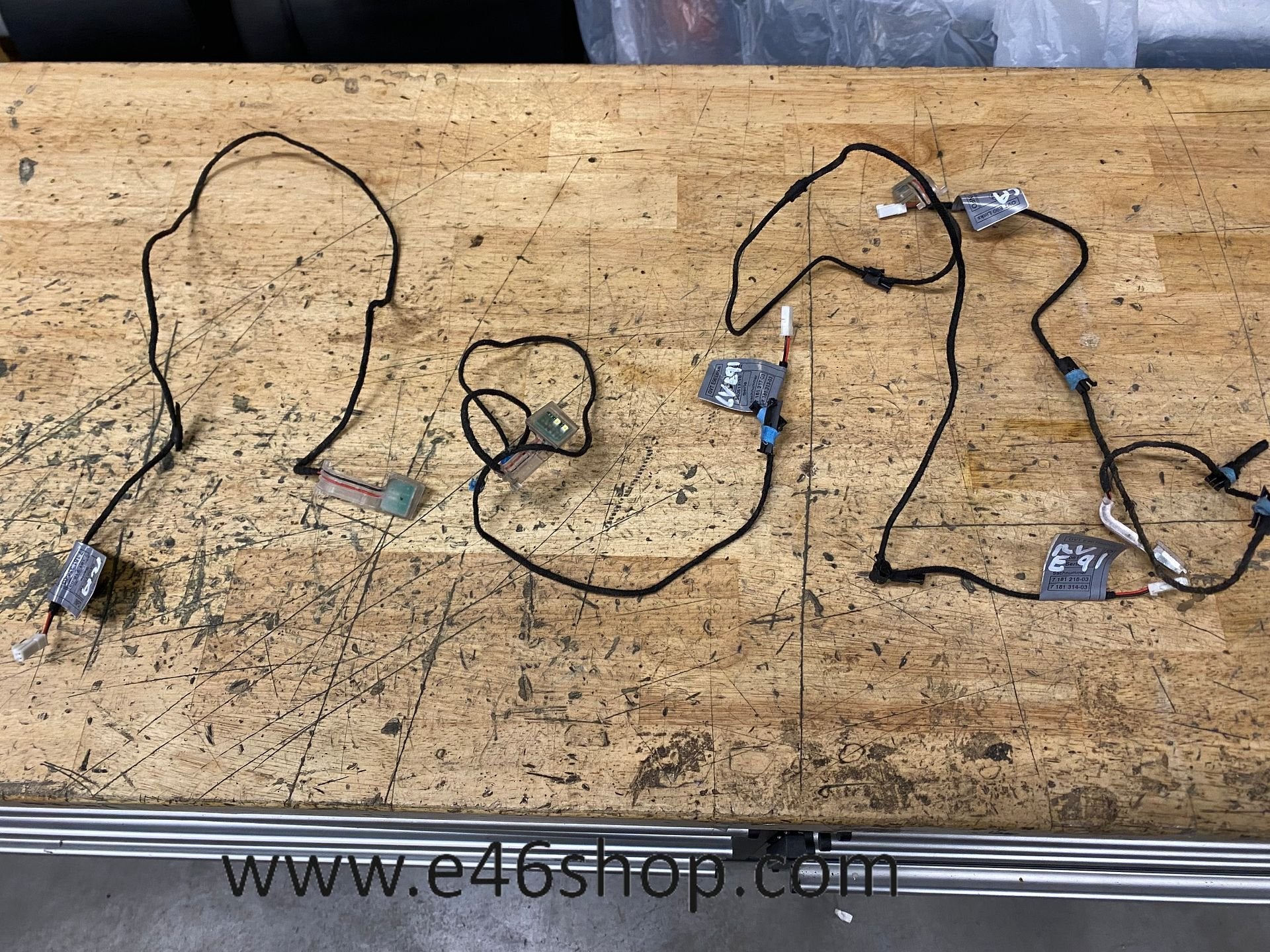 DEURGREEP VERLICHTING BMW E90 E91, Auto-onderdelen, Gebruikt, -, Deur, -