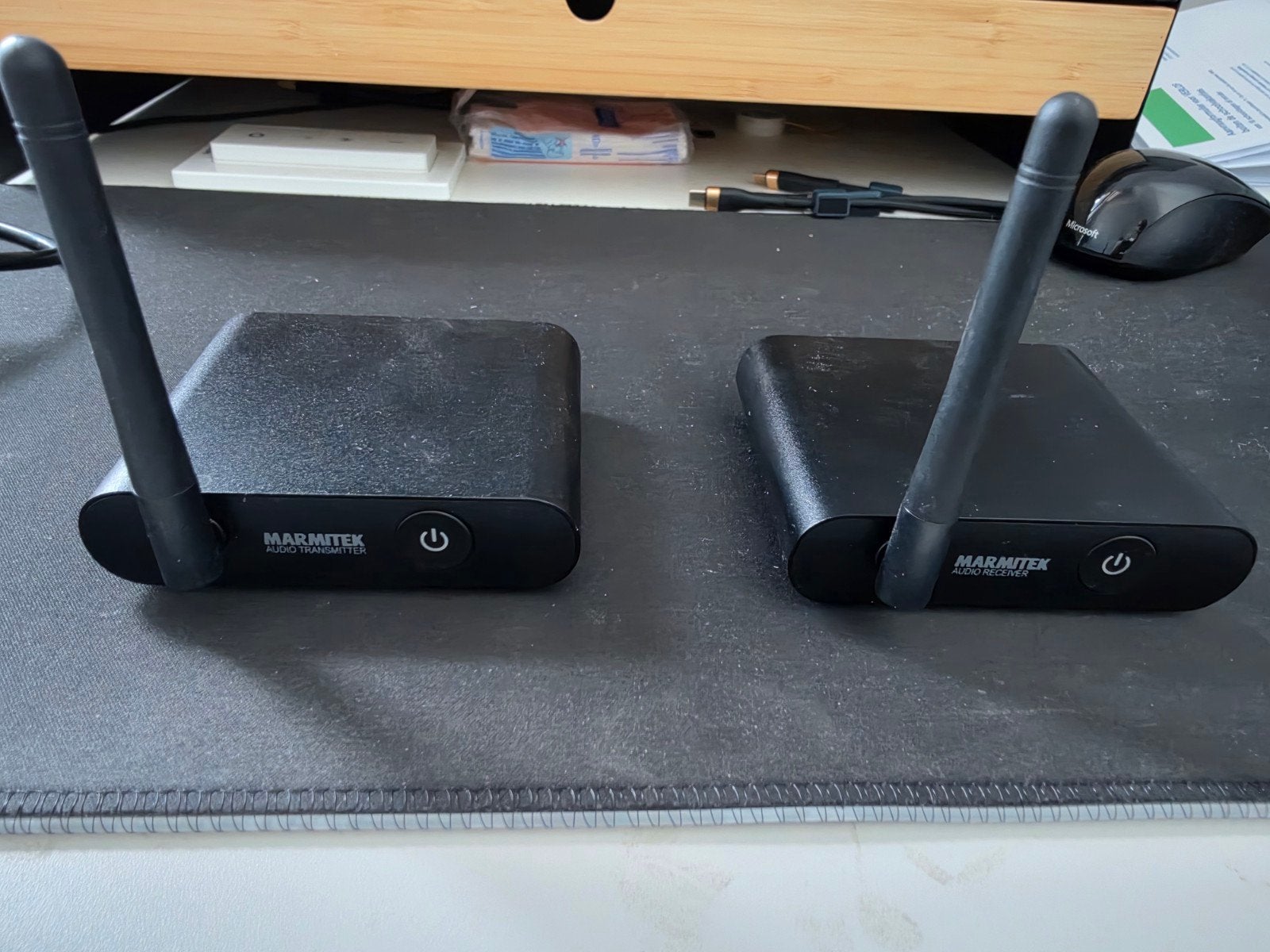 Marmitek 640 Audio Transmitter/Receiver Set met Toebehoren, Ophalen of Verzenden