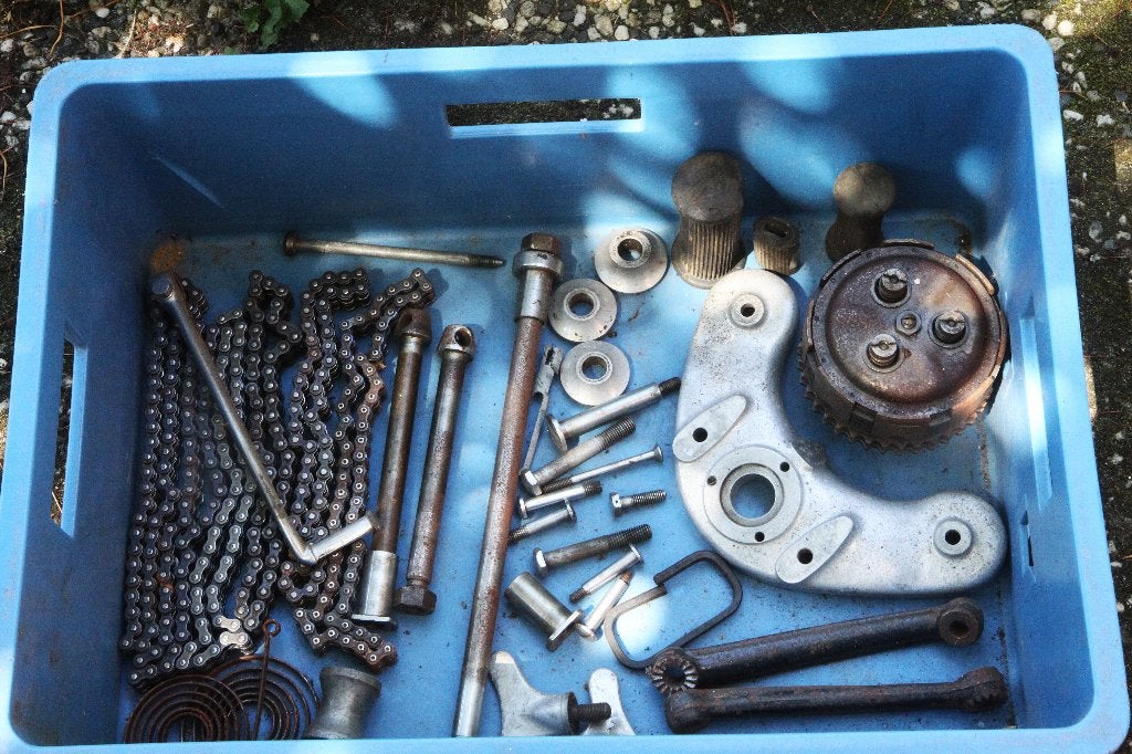 DKW RT175- RT200- RT250 en andere motorfietsonderdelen, Motoren, Ophalen of Verzenden, Gebruikt