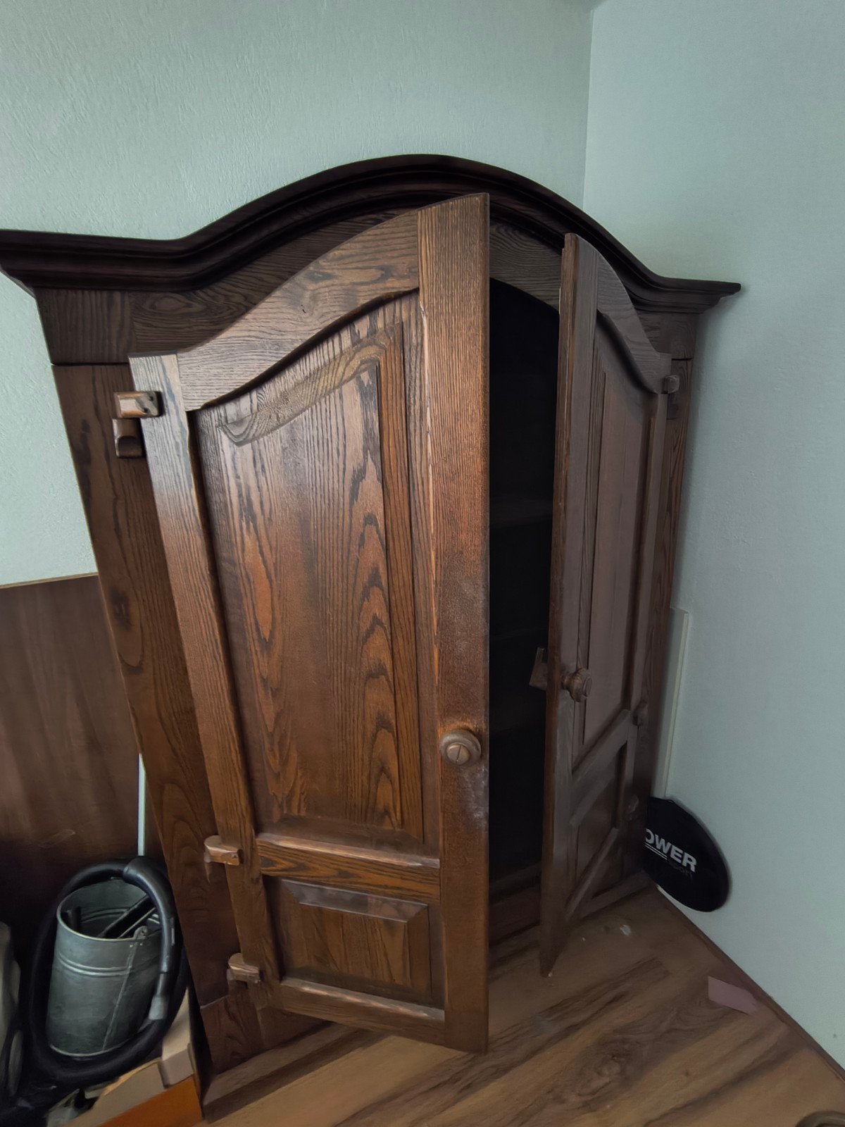 gratis houten kast met twee deuren en lade (modulair), Ophalen, Gebruikt, 150 tot 200 cm, 50 tot 75 cm