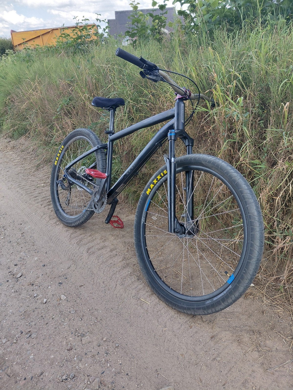Wheelie bike/fiets, Fietsen en Brommers, Ophalen, 24 inch of meer, V-brakes, Aluminium