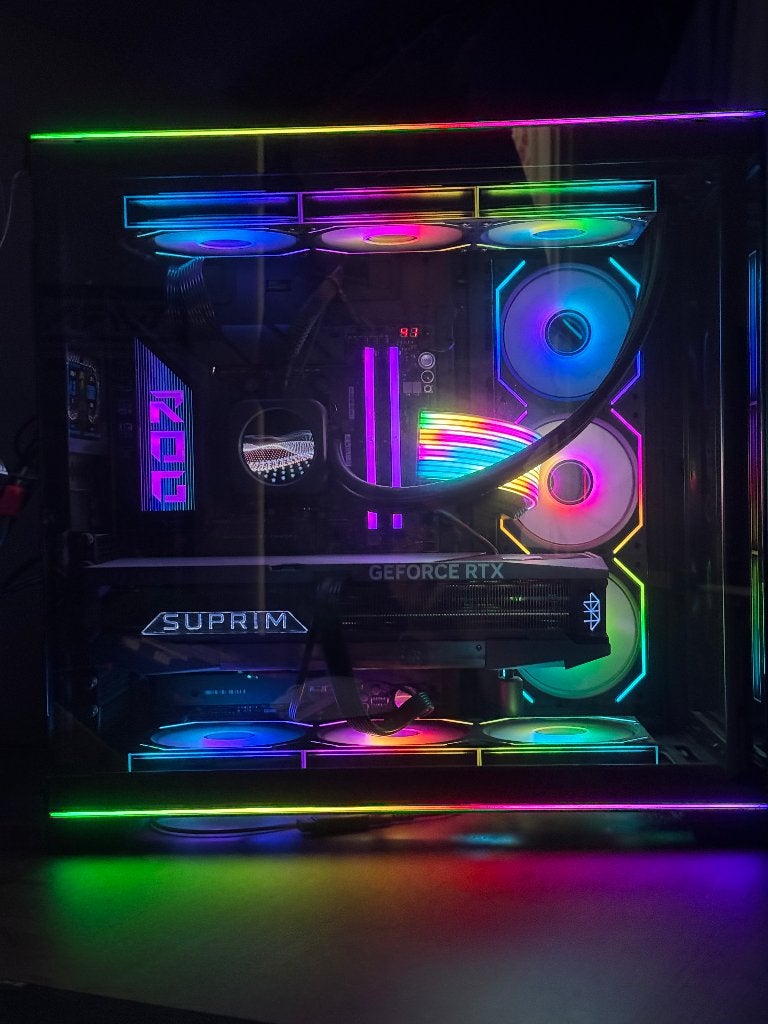 High-End PC | RTX 5080 | Ryzen 9800X3D | Lian Li Lamborghini, Ophalen, 32 GB, Zo goed als nieuw, 2 TB