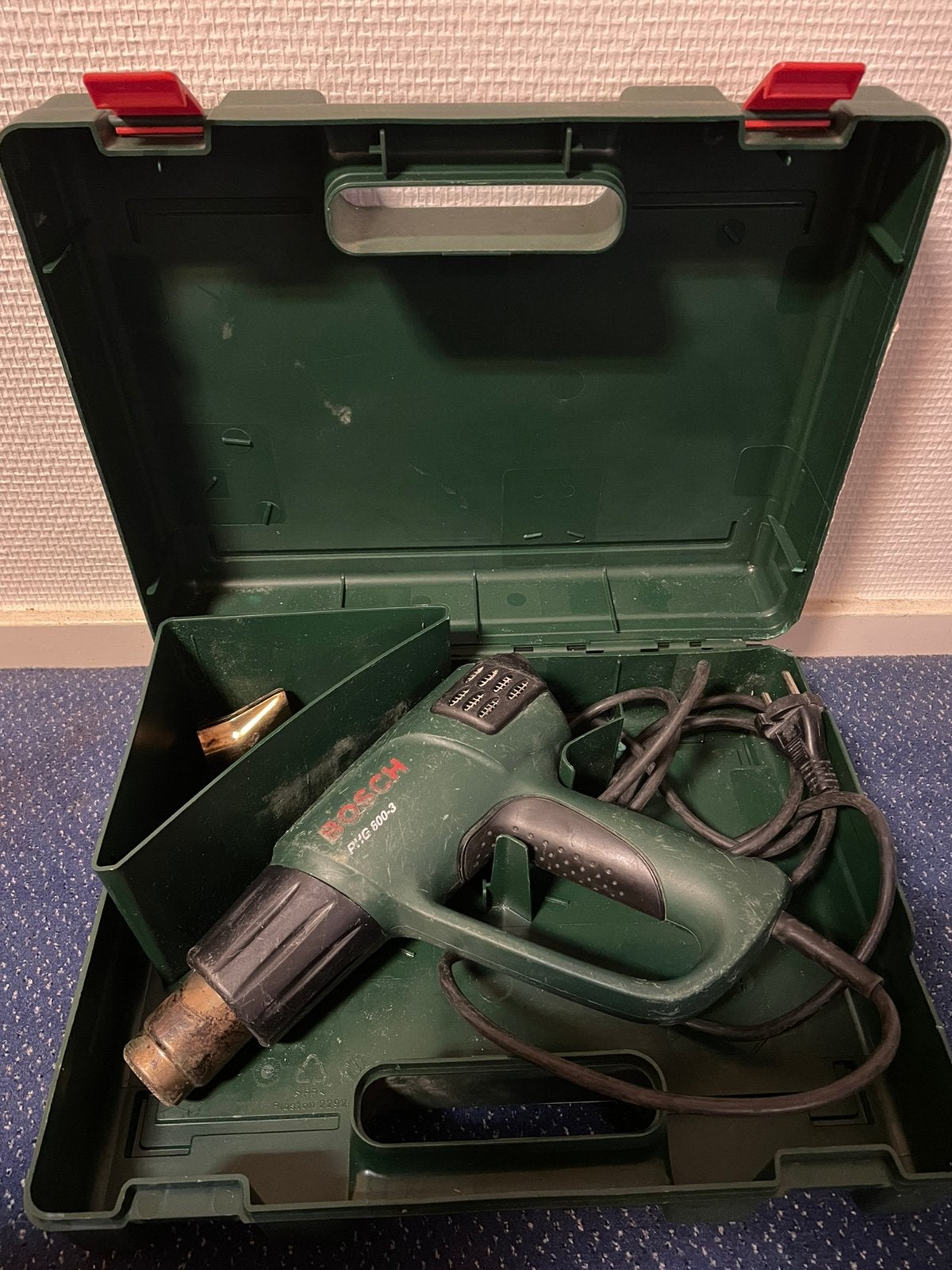 Bosch hetelucht pistool izgst !!!, Doe-het-zelf en Verbouw, Ophalen of Verzenden, Zo goed als nieuw