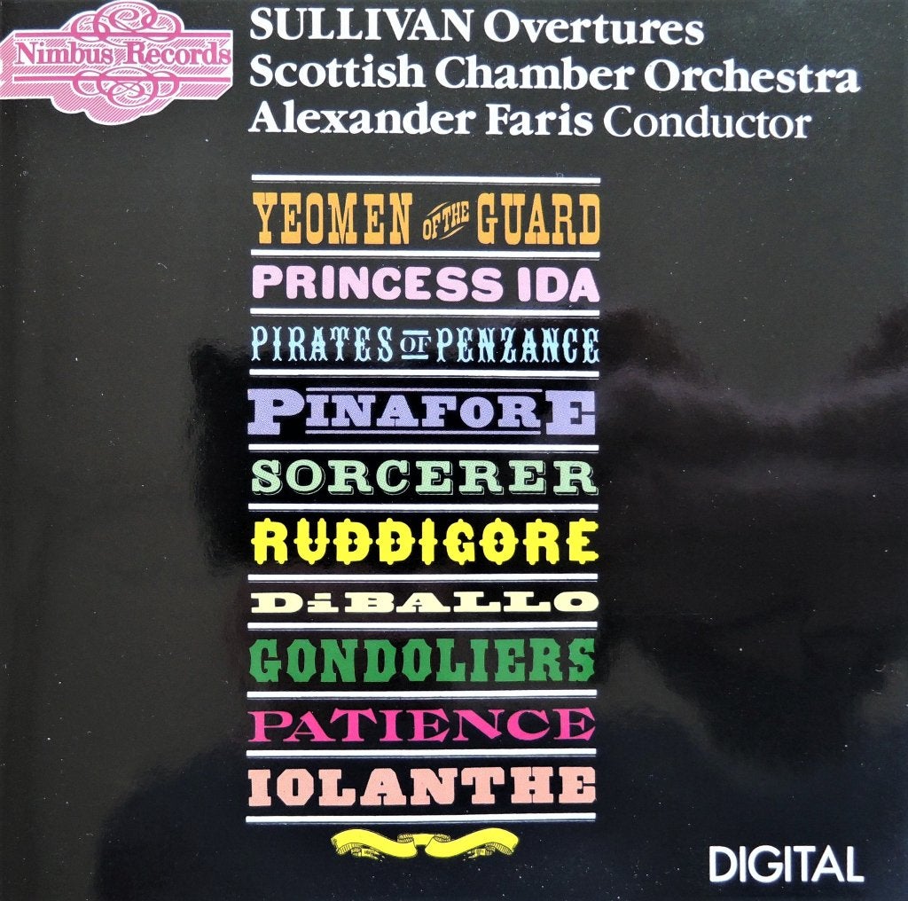Sullivan/ Operettenouvertures - Scottish Chamber Orch/ Faris, Ophalen of Verzenden, Zo goed als nieuw, Opera of Operette