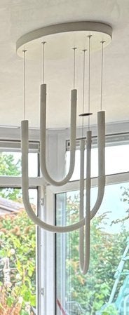 IKEA Varmblixt LED Wandlamp/Plafondlamp Donut, Huis en Inrichting, Ophalen of Verzenden, Zo goed als nieuw, Kunststof, Overige fittingen