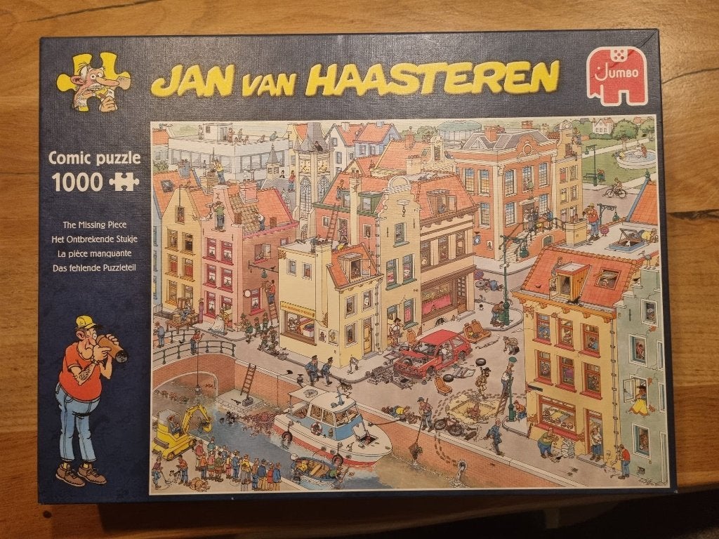 Diverse puzzels Jan van Haasteren, Ophalen of Verzenden, 500 t/m 1500 stukjes, Zo goed als nieuw