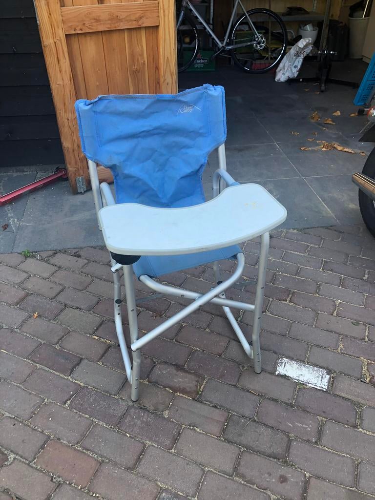 campingstoel, Ophalen, Gebruikt, Campingstoel