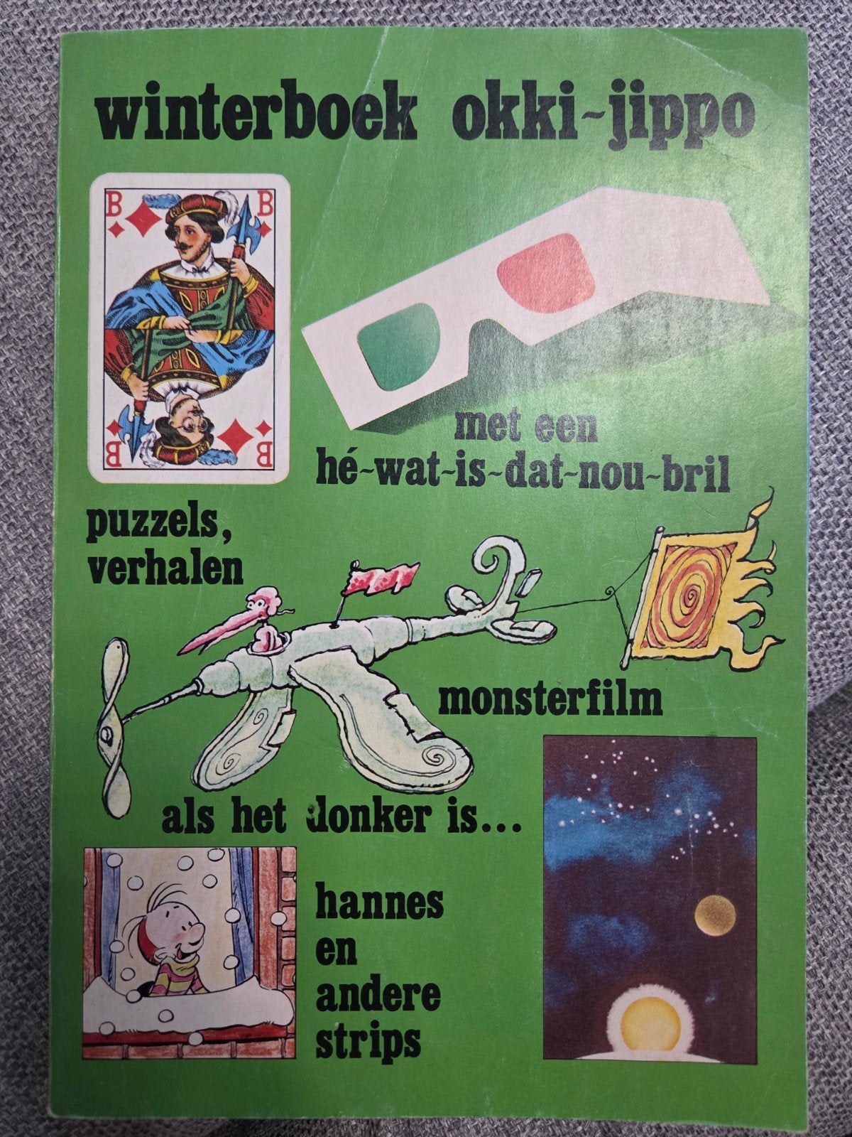 Winterboek Okki-Jippo, Eén stripboek, Ophalen of Verzenden, Gelezen