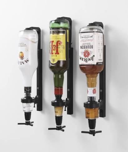 Non-drip flessenhouder / maatschenkerhouder horeca, Ophalen