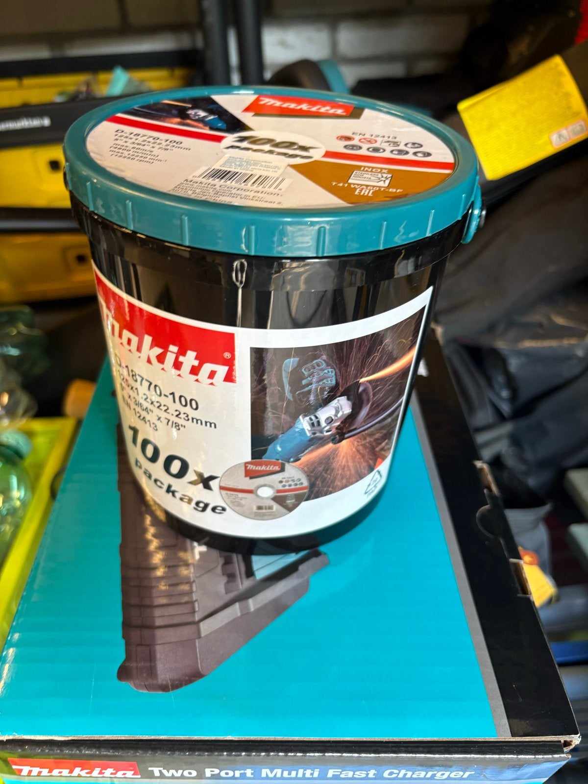 Nieuwe Makita slijpschijven set - 100 stuks, Ophalen of Verzenden, Nieuw, Overige typen