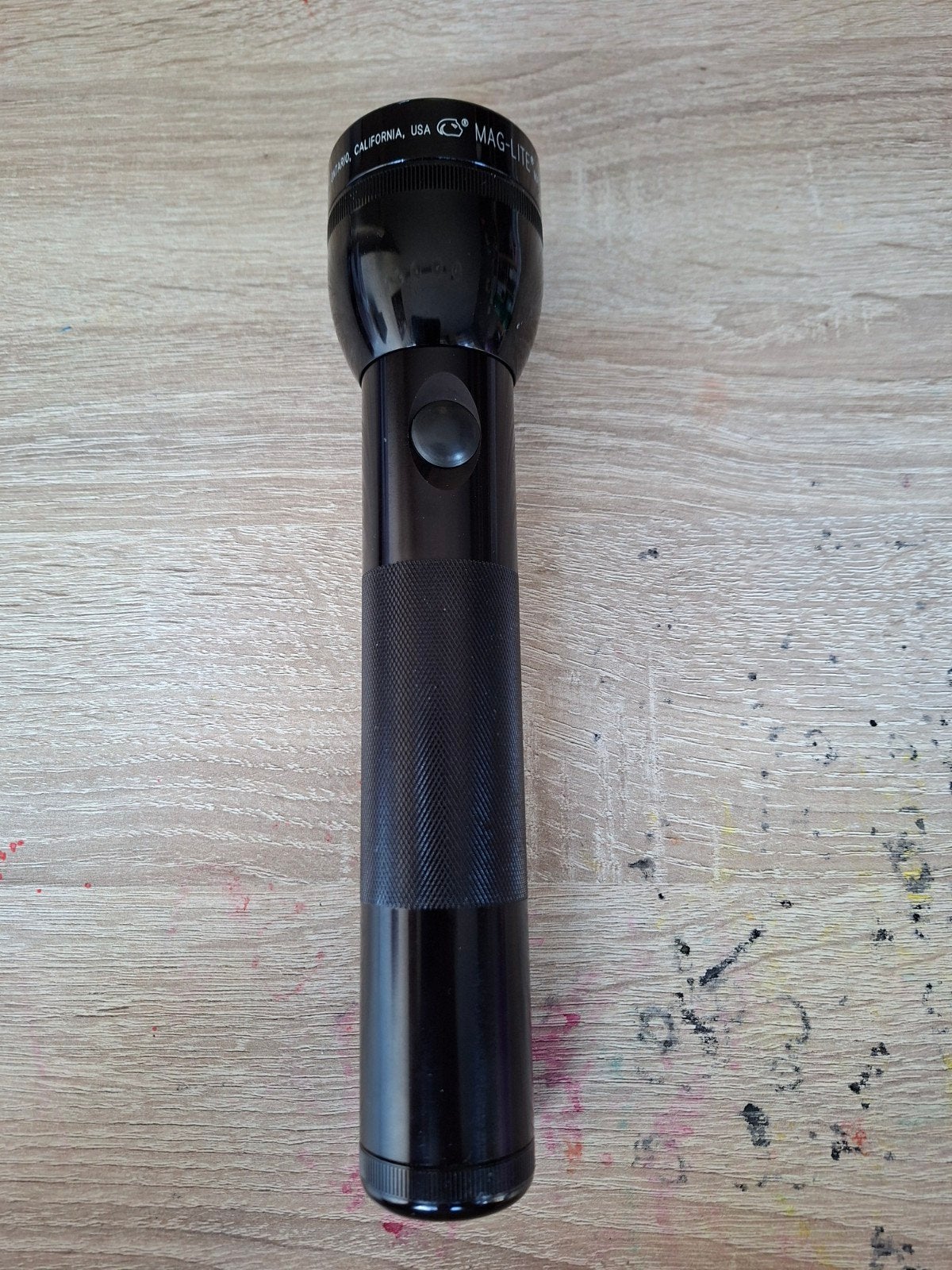 Maglite 2D Zwart | Gereviseerd | Originele lamp (1), Ophalen of Verzenden, Gebruikt, Batterij