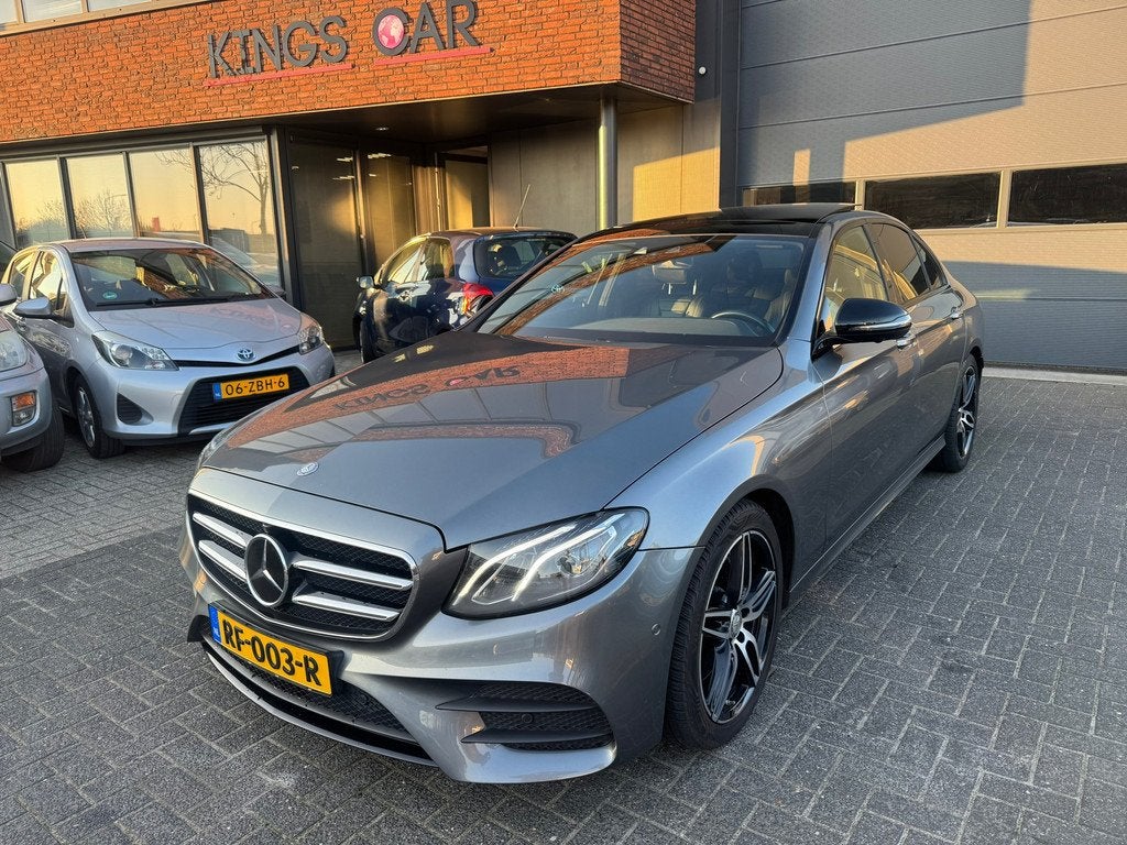 Mercedes-Benz E-klasse 350 d AMG PANO MEMORY 360 SFEER TRKHK, Automaat, Achterwielaandrijving, Gebruikt, Euro 6