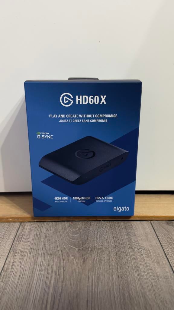 Elgato capture card HD60X | Geseald/ongeopend | met garantie, Computers en Software, Capture cards, Nieuw, Ophalen of Verzenden