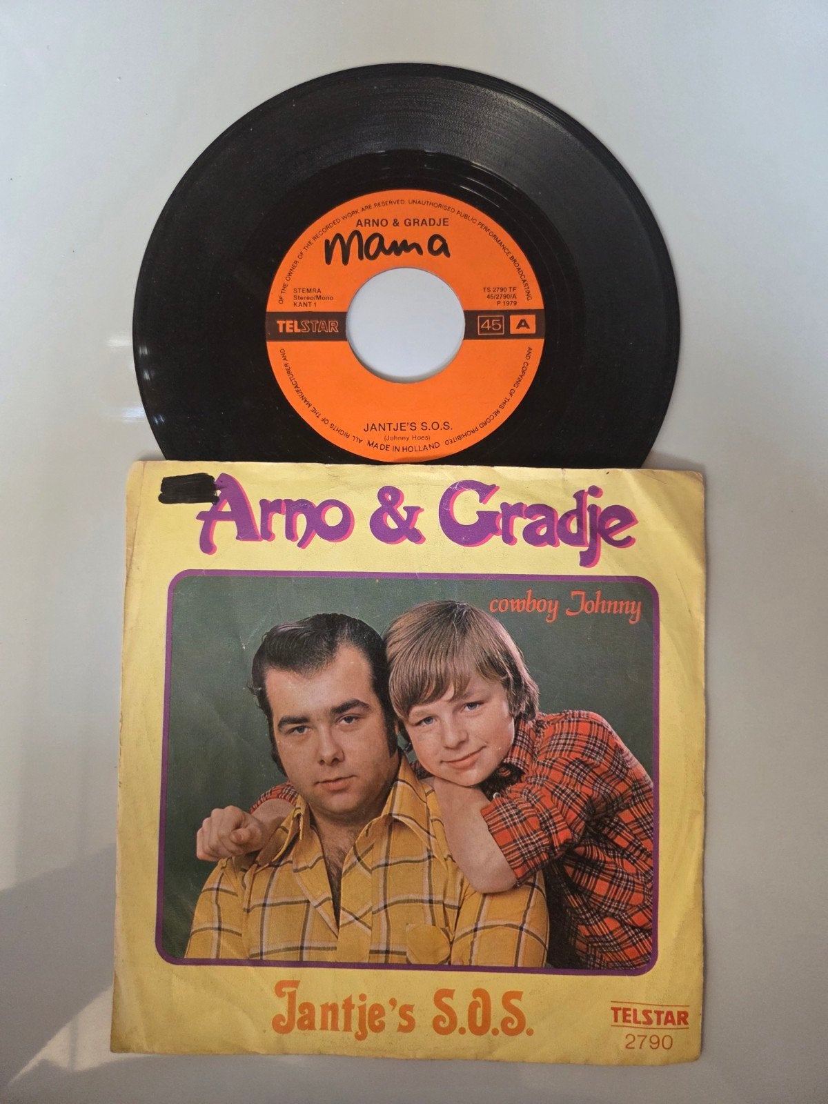 Arno & Gradje - Jantje's S.O.S, Cd's en Dvd's, Vinyl Singles, Ophalen of Verzenden, Gebruikt