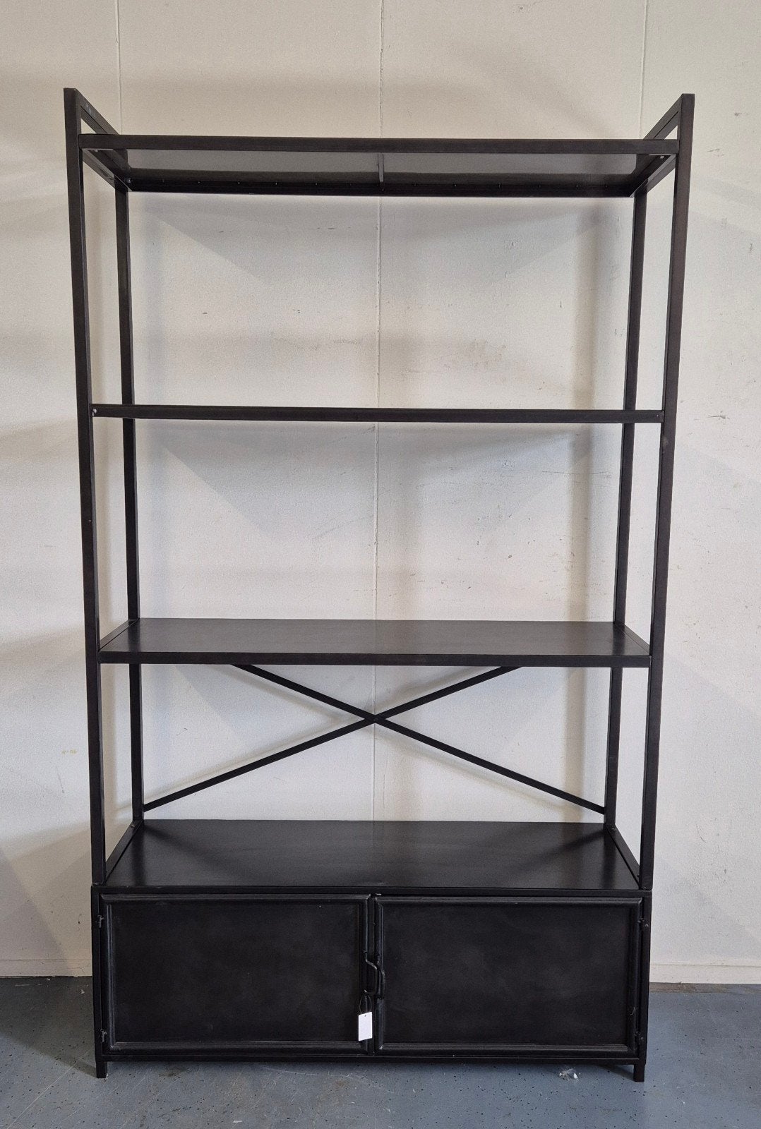 NIEUWE STALEN KAST 205x120x40 | Faillissementverkoop, Ophalen, Met deur(en), 200 cm of meer, .