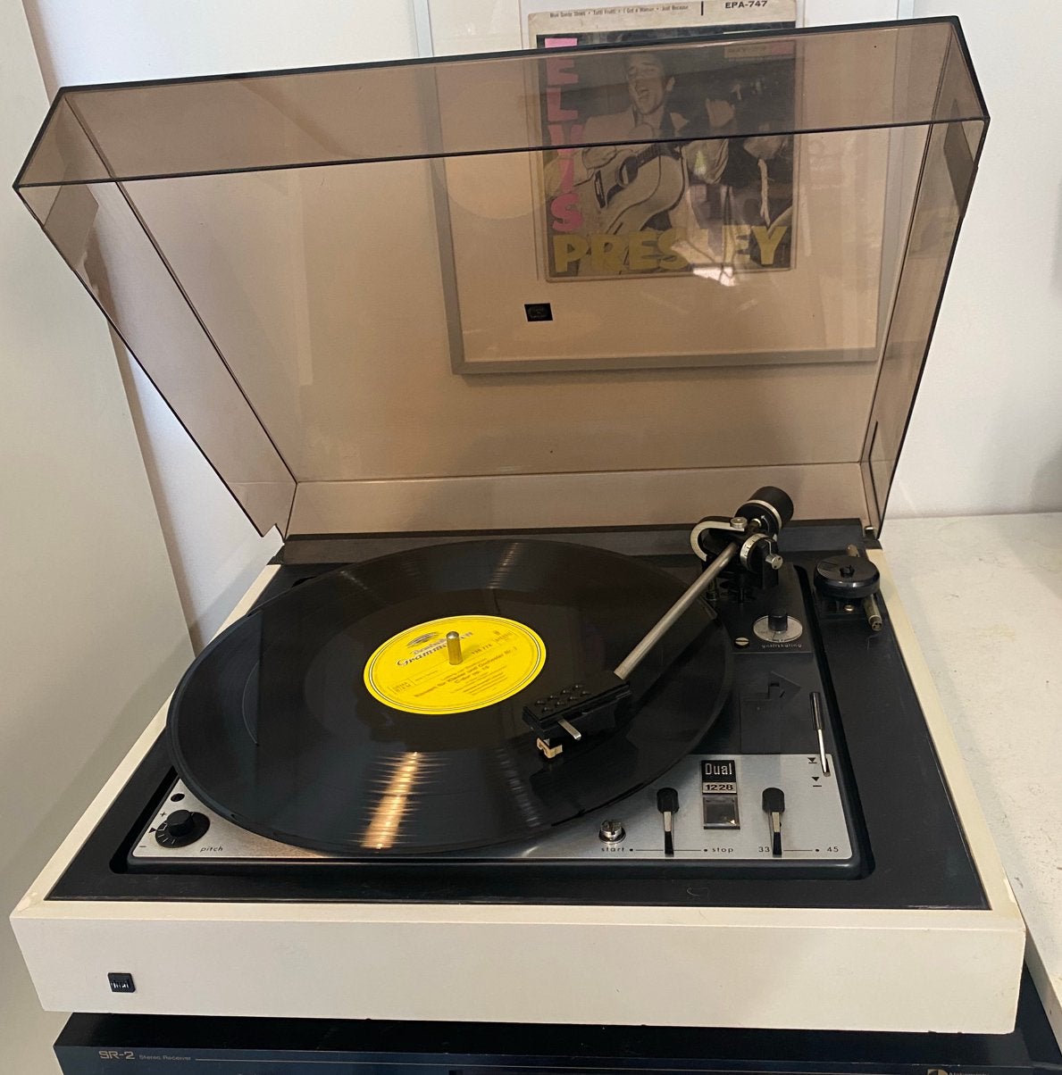 Dual 1228 goed gereviseerd, Shure M71 element. MOOOOOI, Audio, Tv en Foto, Platenspelers, Ophalen, Zo goed als nieuw, Dual