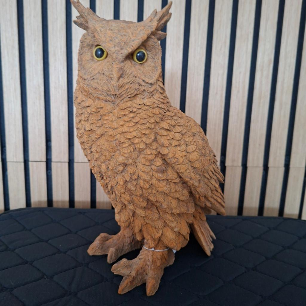 Uil beeld 28 cm hoog, Tuin en Terras, Tuinbeelden, Ophalen, Nieuw, Kunststof