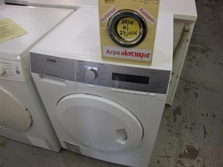 Foto 8 van WARMTEPOMPDROGER 299 ARPE KAMPEN WITGOED 8kg siemens A++