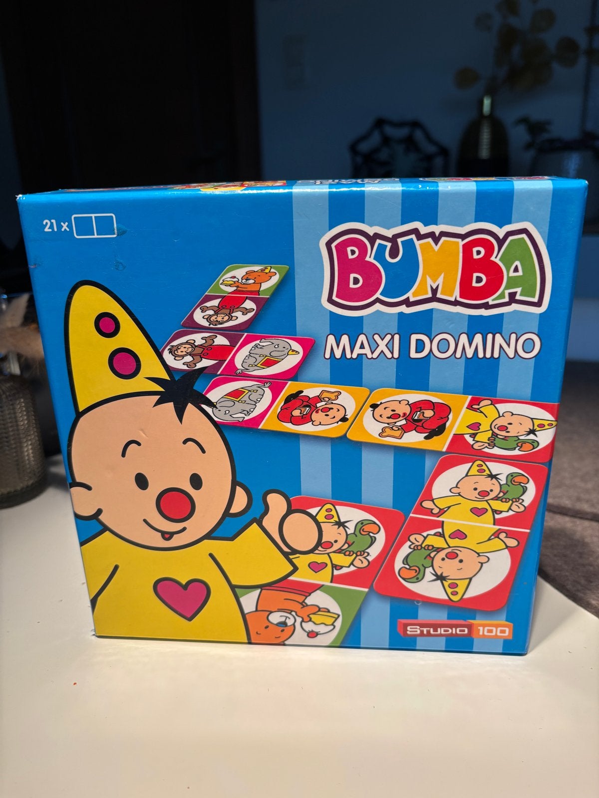Twee Bumba spelletjes: Maxi Domino en Waar is Bumba?, Een of twee spelers, Ophalen, Gebruikt