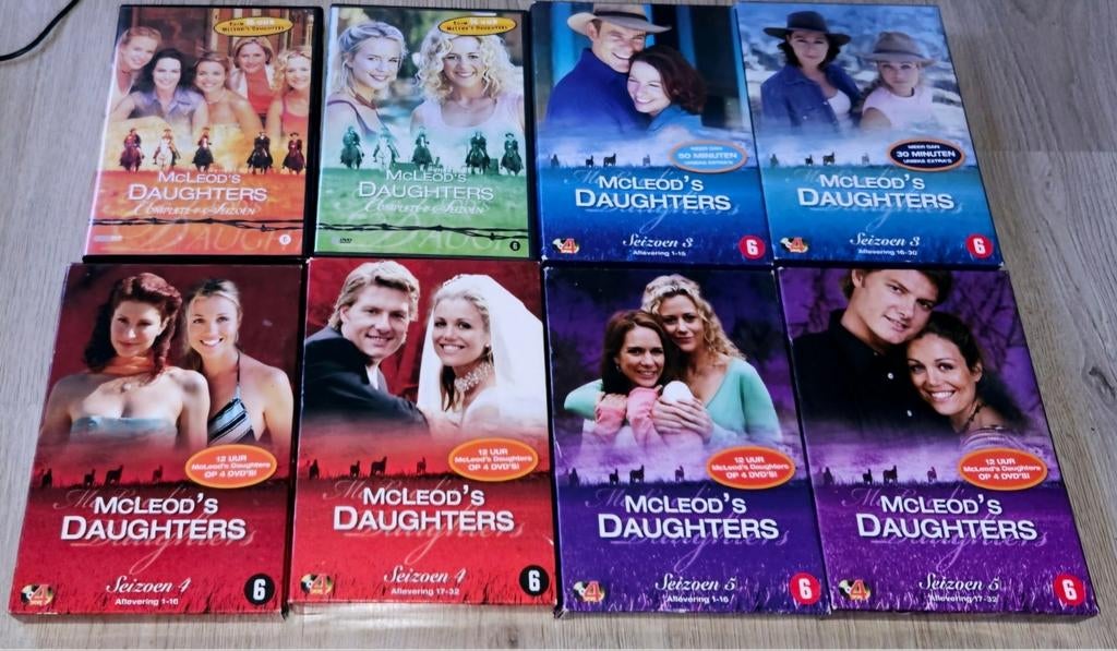 McLeod's Daughters - DVD Boxen - Seizoen 1 t/m 8 Compleet, Gebruikt, Boxset, Drama, Ophalen of Verzenden