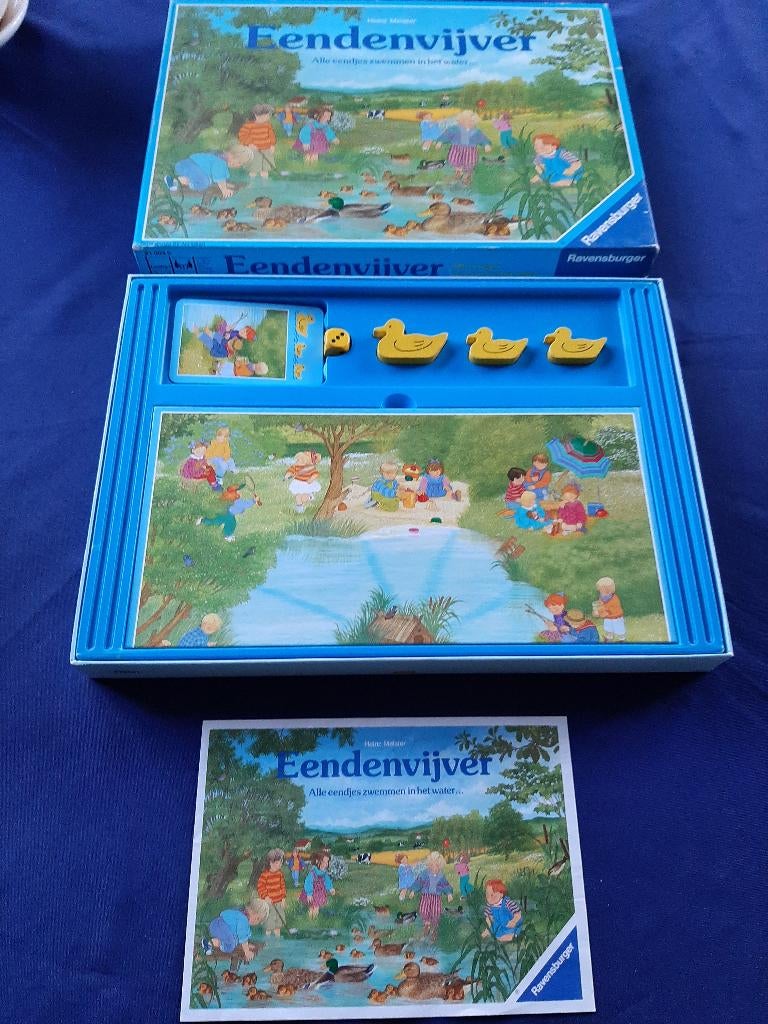 bordspel Eendenvijver Ravensburger 3-7 jaar, Een of twee spelers, Ophalen of Verzenden, Zo goed als nieuw, Ravensburger