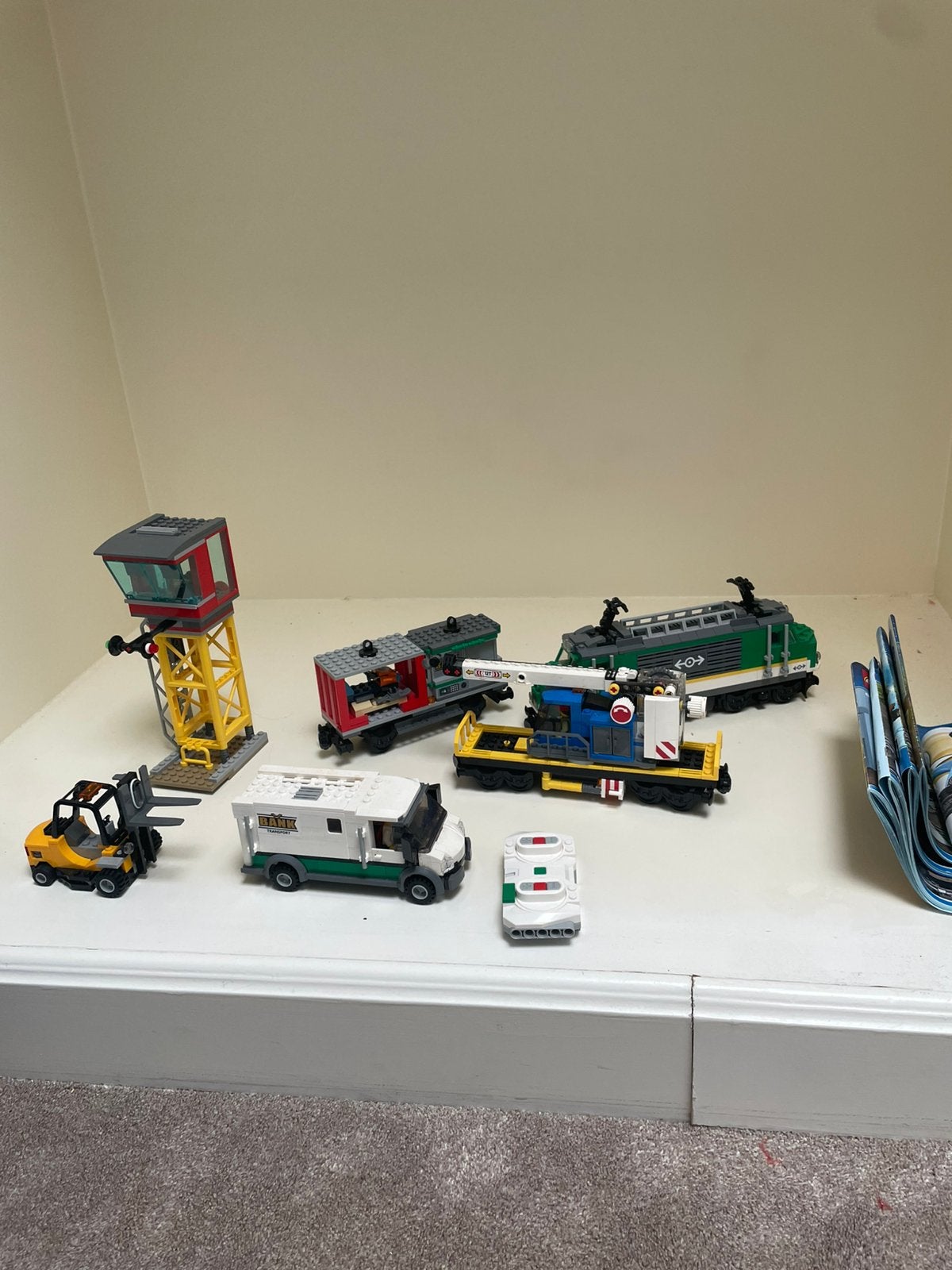 Lego 60198 en 7939 en heel veel sporen., Lego, Ophalen of Verzenden, Meerdere sets, Complete set