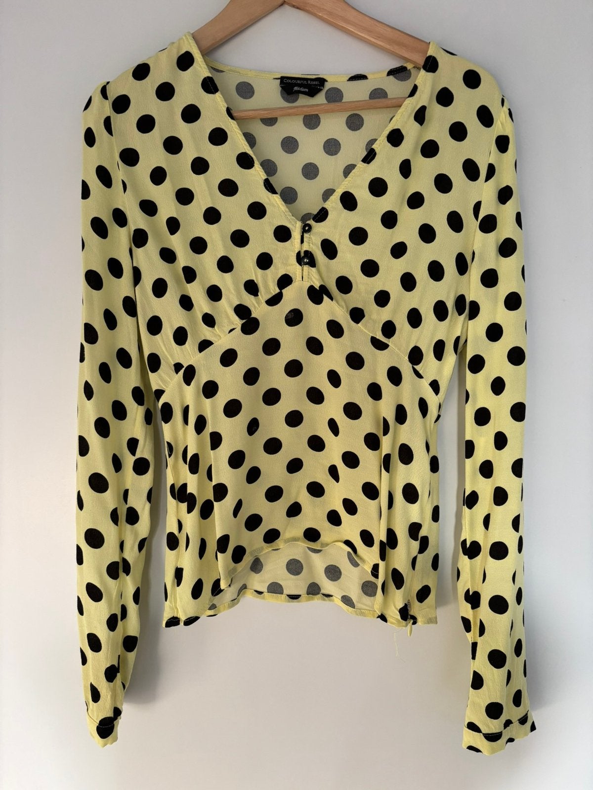 Colourful Rebel blouseje, Medium, Kleding | Dames, Maat 38/40 (M), Geel, Ophalen of Verzenden, Zo goed als nieuw
