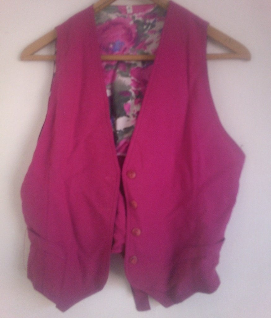 Vintage gilet, Ophalen of Verzenden, Gedragen