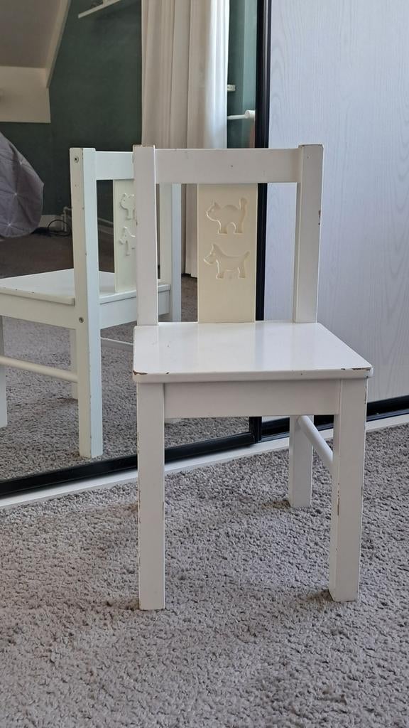 Ikea kinderstoeltje, Kinderen en Baby's, Kinderkamer | Tafels en Stoelen, Ophalen, Gebruikt, Stoel(en)