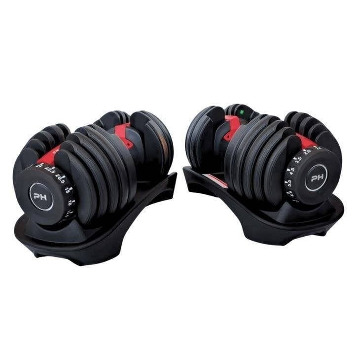PH Fitness Verstelbare Dumbbells 24KG - Set 2x