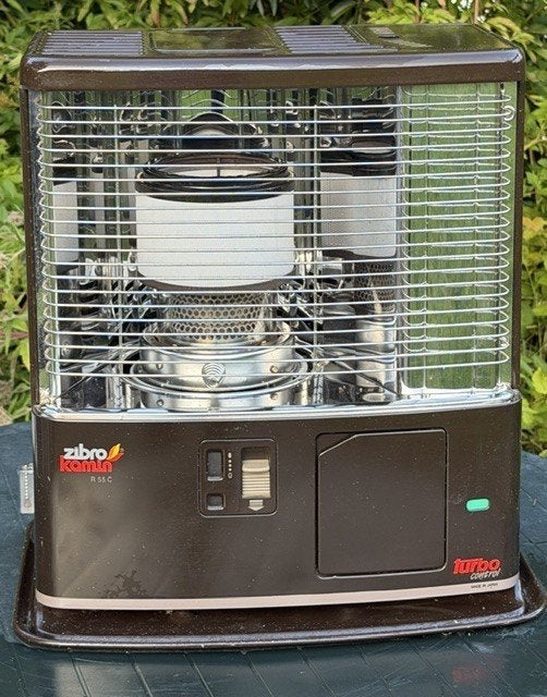 Zibro Kamin R 55 C turbo petroleum kachel, Ophalen, Overige brandstoffen, Petroleumkachel, Zo goed als nieuw