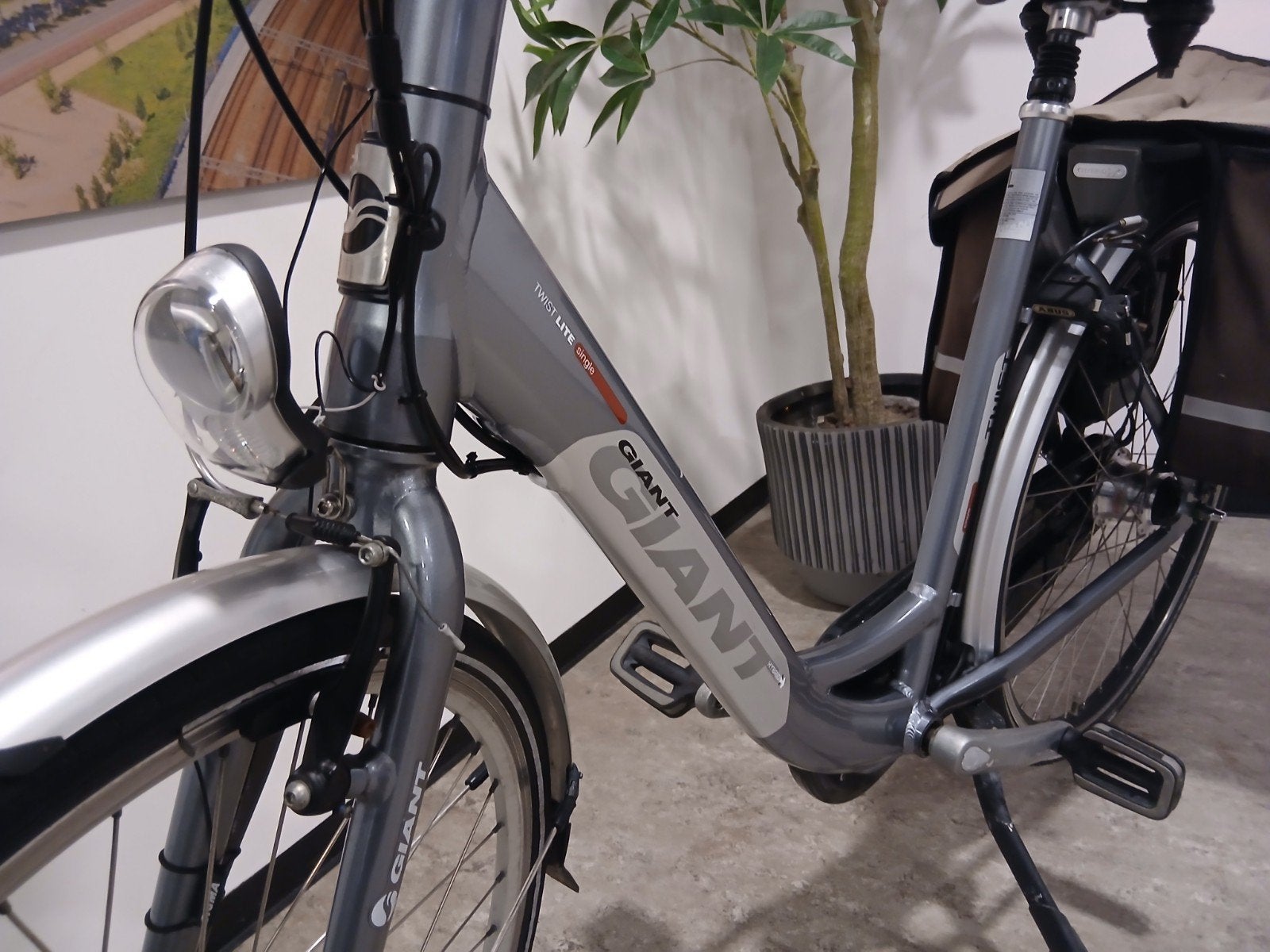 Giant Twist Single elektrische fiets / e-bike izgst, Ophalen, Minder dan 10 versnellingen, Zo goed als nieuw, 56 cm of meer