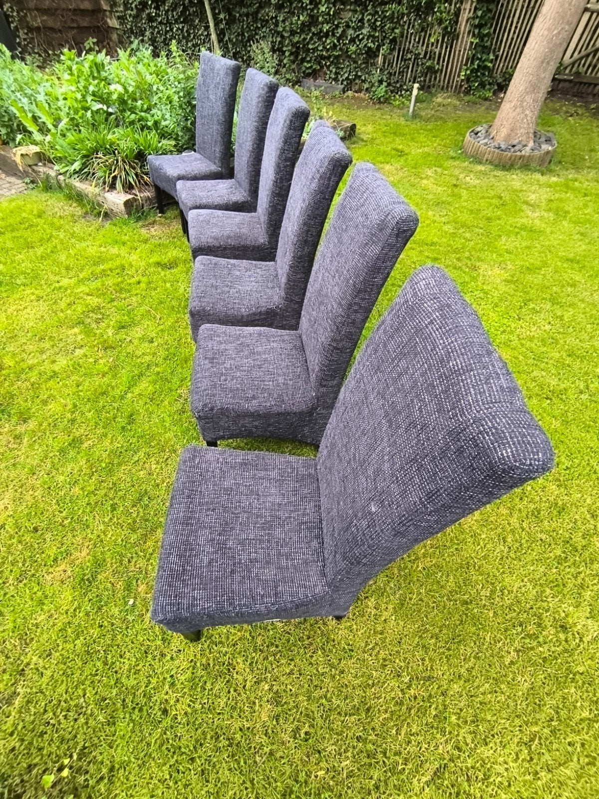 6 eetkamerstoelen gratis op te halen, Ophalen of Verzenden, Gebruikt, Wit, Vijf, Zes of meer stoelen