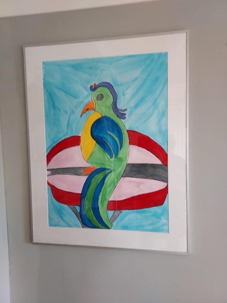 schilderij van Marjolein Hendriks, Ophalen