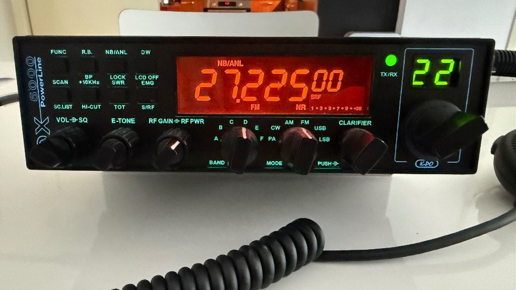 K-PO DX-5000 Plus AM/FM/US//LSB/CW (V6), Ophalen, Zo goed als nieuw, Zender en Ontvanger