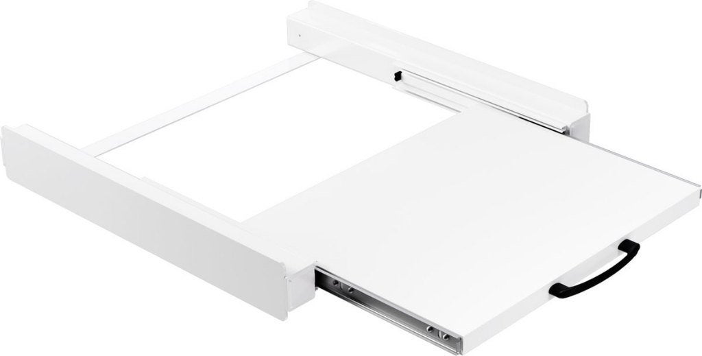 Stapelkit + Plank voor Wasmachine & Droger – Wit – Bodo, Ophalen, Nieuw