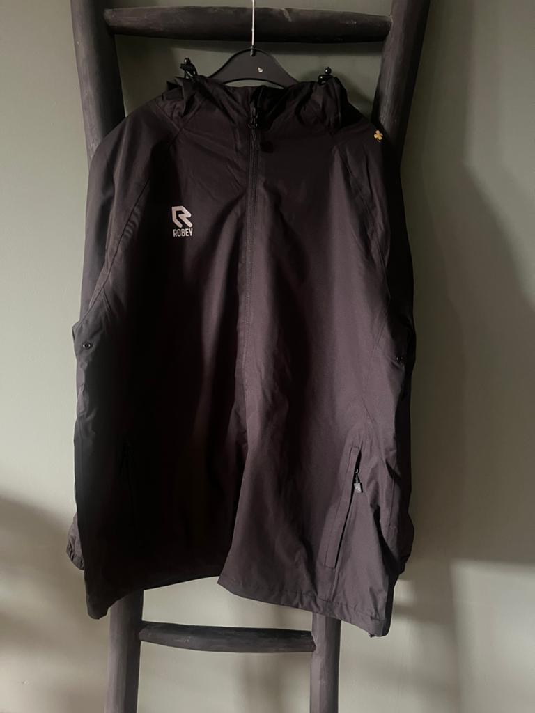 Zwarte Robey crossbar allround jacket L jassen black, Maat 52/54 (L), Verzenden, Zwart, Nieuw