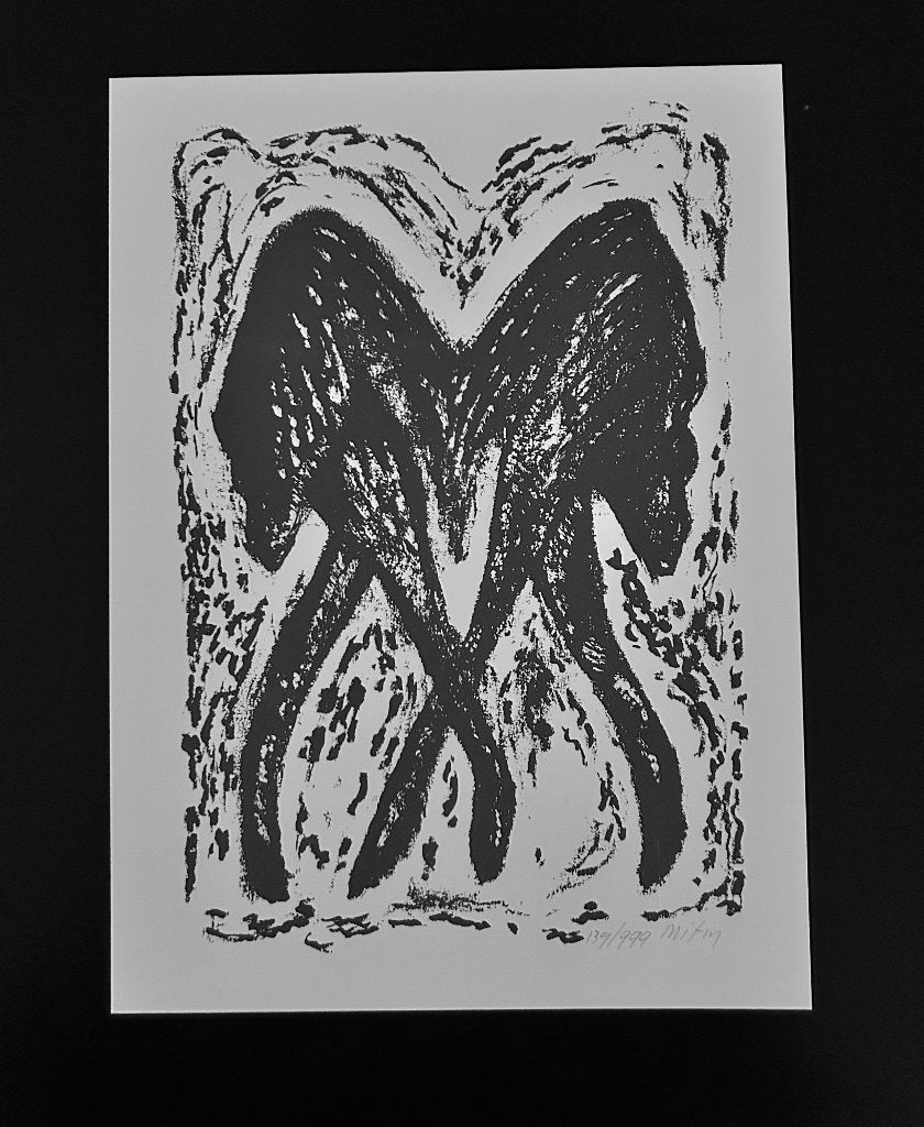 Zeefdruk M. Groenendijk, Antiek en Kunst, Kunst | Litho's en Zeefdrukken, Gesigneerd, Verzenden, Zeefdruk