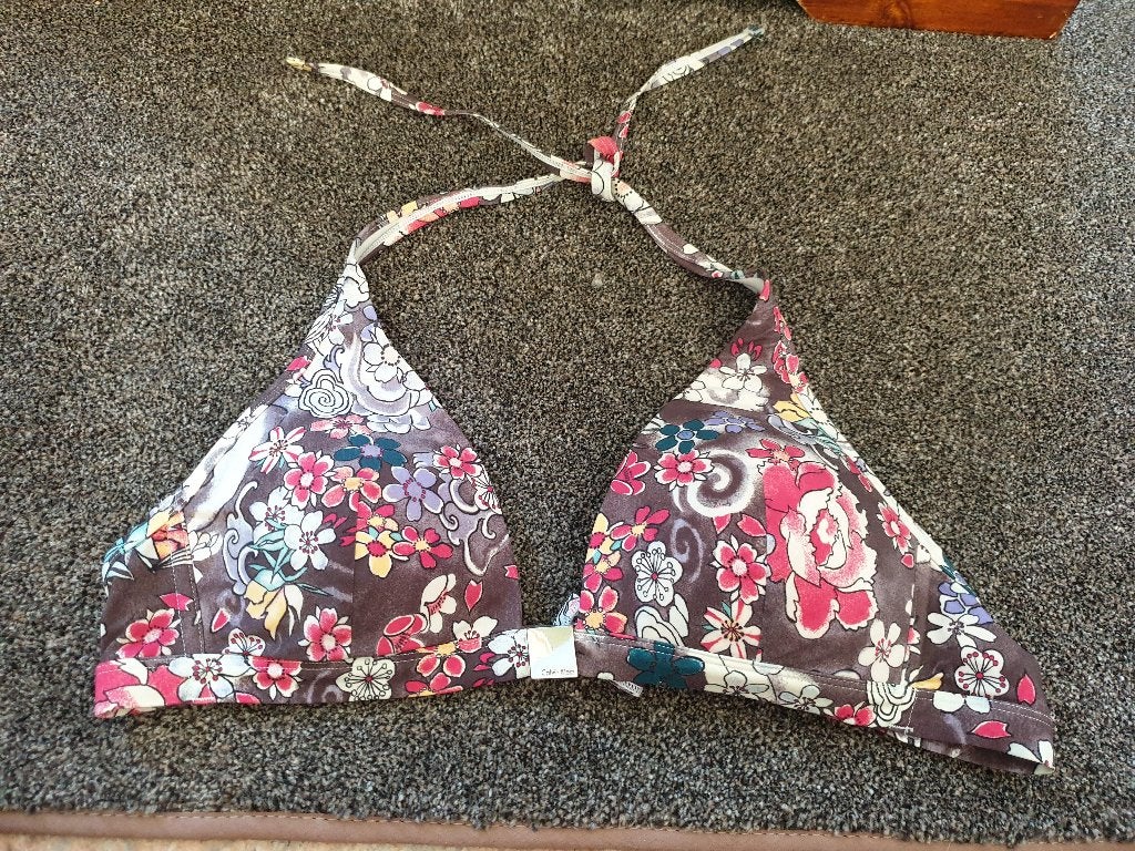 Calvin Klein prachtige bruin bikini broekje BH 34 C L, Kleding | Dames, Bruin, Verzenden, Zo goed als nieuw, Bikini