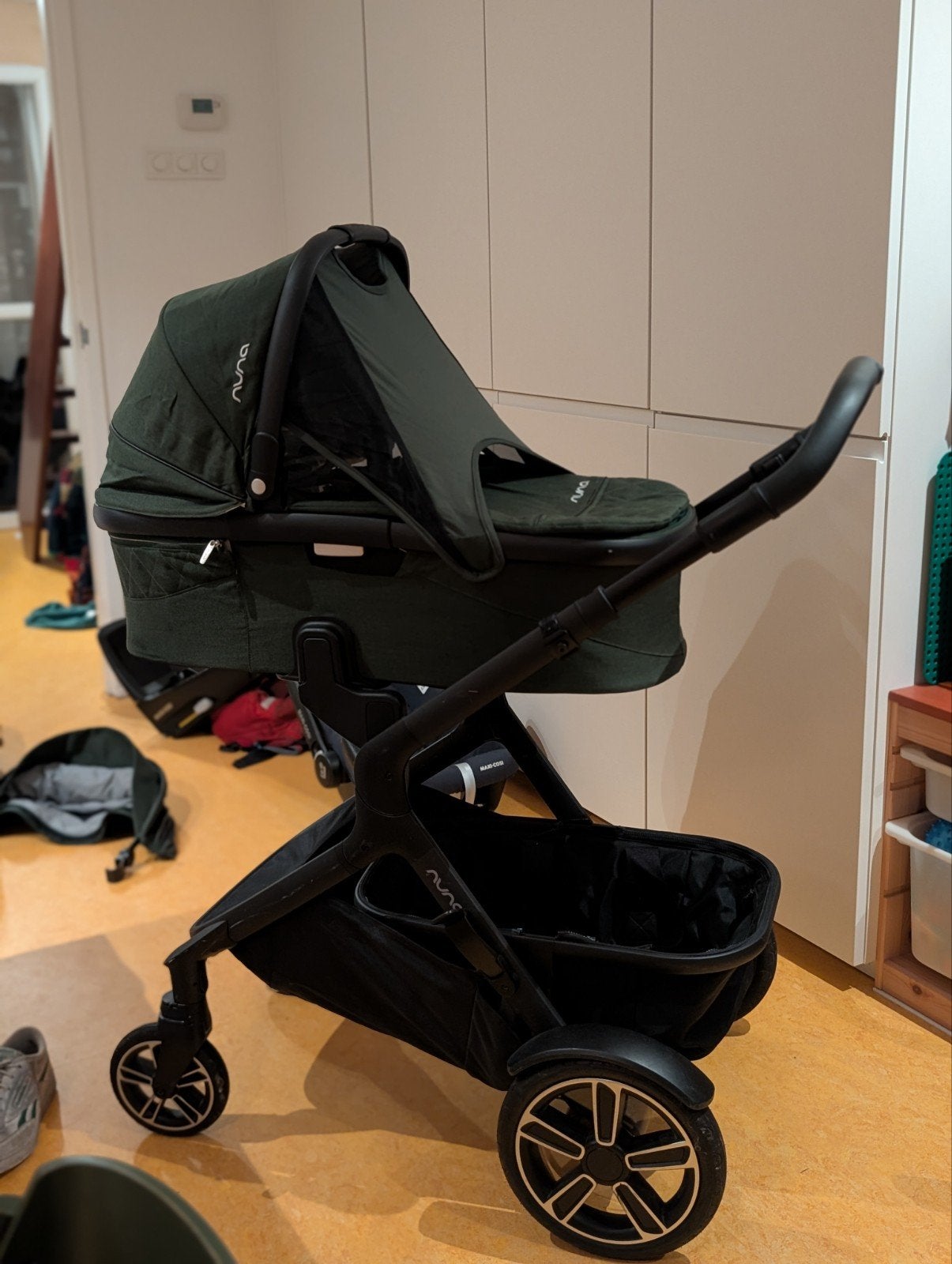 Nuna Demi Grow Combiwagen met Maxi-Cosi en reiswieg, Gebruikt, Met autostoeltje, Combiwagen, Ophalen