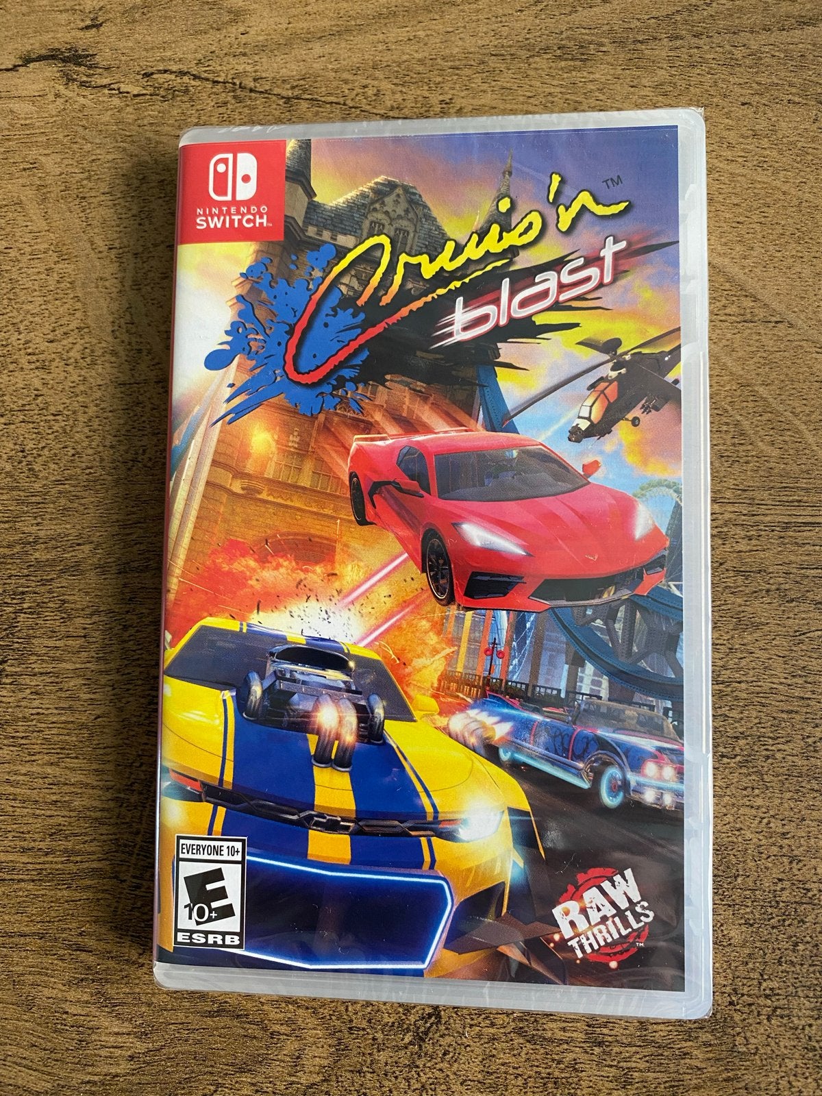 Cruis'n Blast Nintendo Switch SEALED - Racegame vol actie, 1 speler, Racen en Vliegen, Eén computer, Ophalen of Verzenden