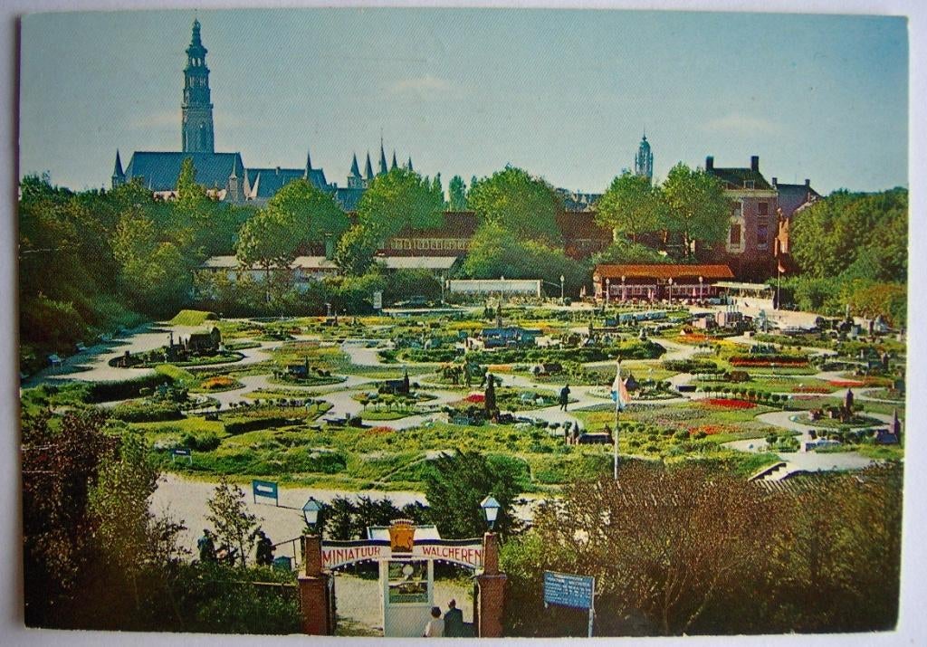 Middelburg - miniatuur Walcheren - jaren 70, Ophalen of Verzenden, 1960 tot 1980, Gelopen, Zeeland