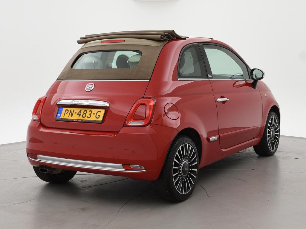 Fiat 500 C 1.2 4-CIL LOUNGE + NAVIGATIE | 16 INCH | AIRCO |, Voorwielaandrijving, Stof, Gebruikt, 4 cilinders