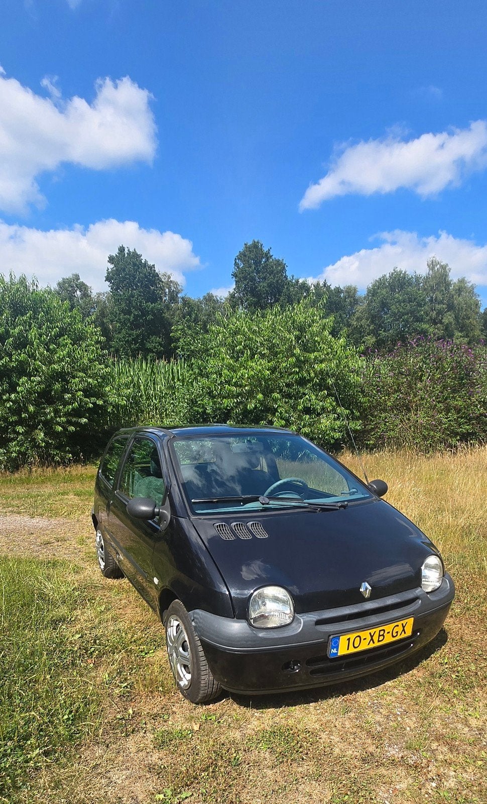 Renault Twingo 1.2 2005 2007 Zwart, Auto's, Renault, Particulier, Twingo, Airbags, Airconditioning, Elektrische ramen, Radio, Benzine