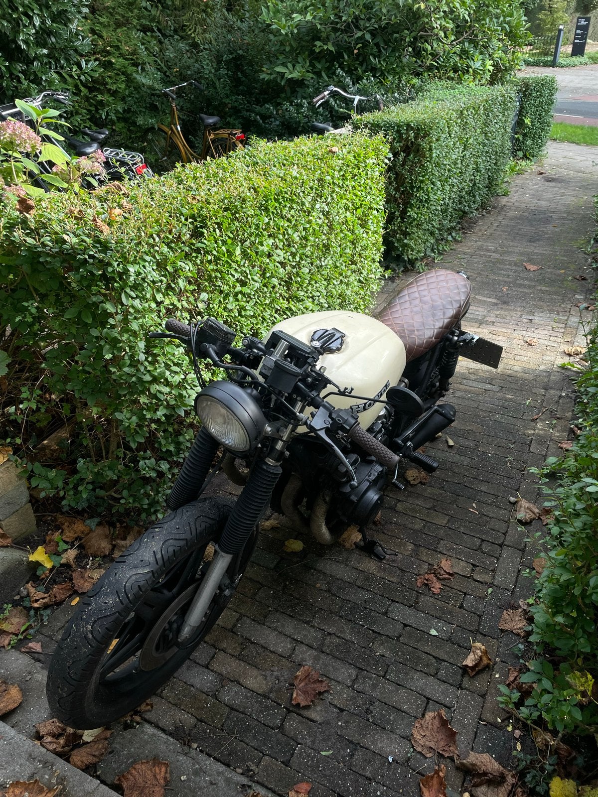 Honda CB750 Cafe Racer - Unieke Custom Motor, 4 cilinders, Motorrijbewijs A, Gebruikt, Particulier