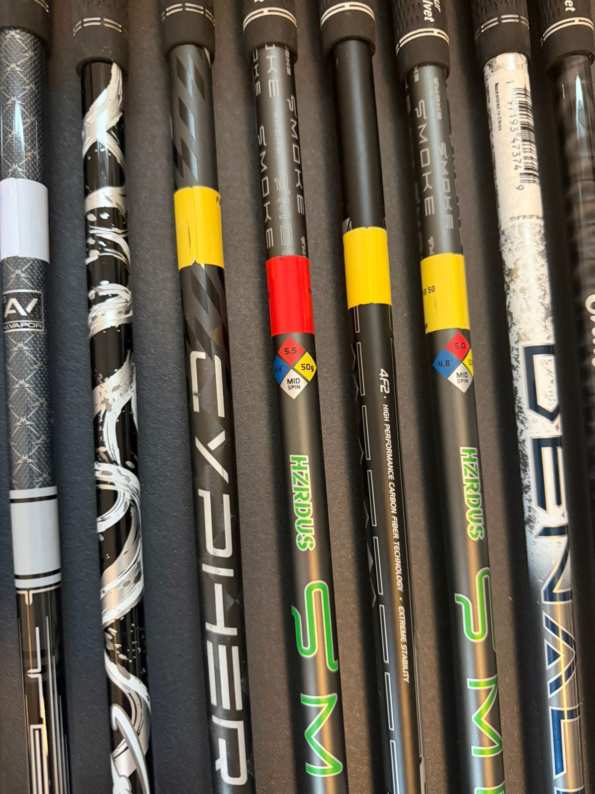 Driver shafts te koop - adaptor, grip en montage 6i9999, Overige merken, -, -, Nieuw