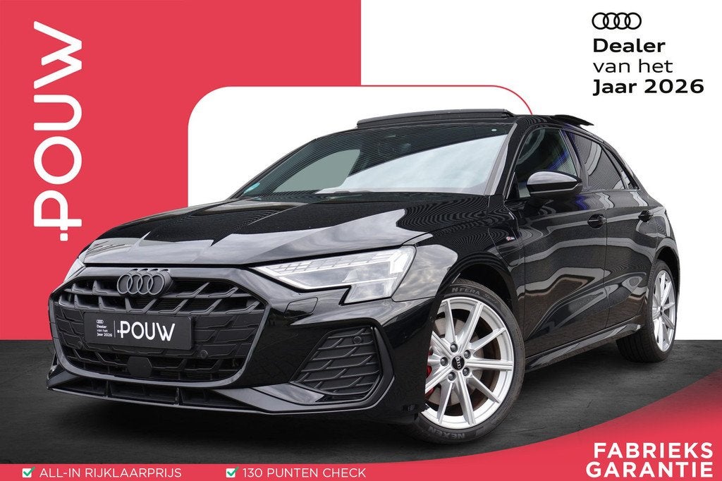 Audi A3 Sportback 45 TFSIe 272pk S edition Competition | Pan