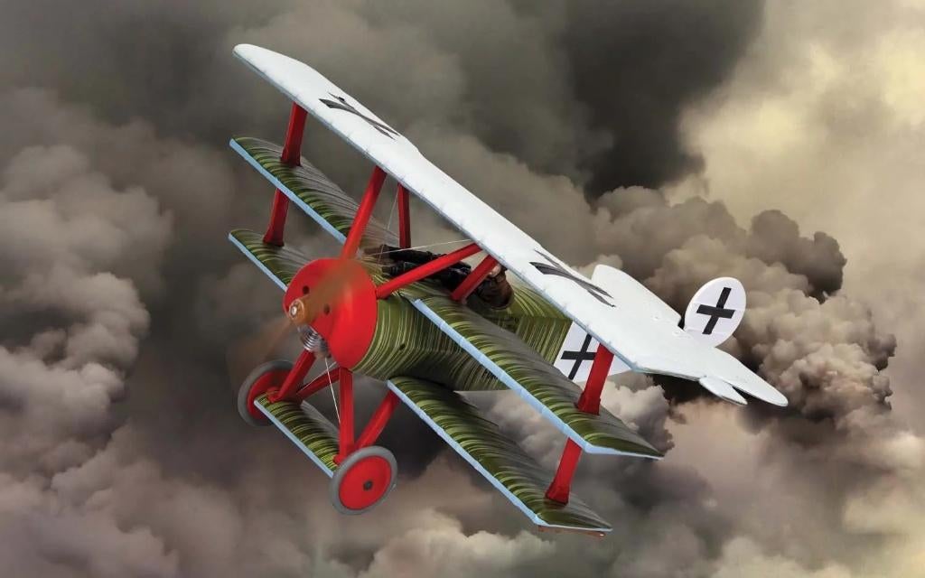 Fokker DR.1 Hans Weiss Luftstreitkräfte 1918 Corgi AA38312, Carmodel s.r.l. Viale Europa Unita snc info@modelcarswholesale.com